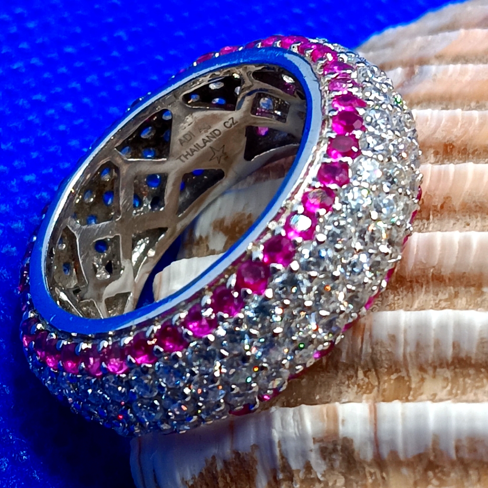 Sterling Silver Ring With Cubic Zirconia